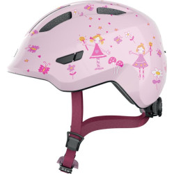 Cyklo přilba Smiley 3.0 rose princess, ABUS,dětská (růžová)