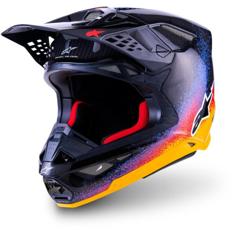 Přilba SUPERTECH S-M10 limitovaná edice BLACK HOLE, ALPINESTARS (černá/multicolor) 2026