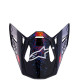Kšilt pro přilby SUPERTECH S-M10 limitovaná edice BLACK HOLE, ALPINESTARS (černá/multicolor, verze ECE22.06) 2026