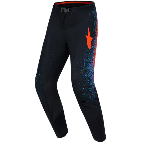 Kalhoty SUPERTECH limitovaná edice BLACK HOLE, ALPINESTARS (černá/multicolor) 2026