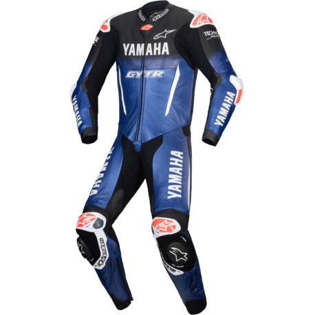 Jednodílná kombinéza GP-R7 YAMAHA GYTR kolekce, TECH-AIR ready/kompatibilní, ALPINESTARS (modrá/černá/bílá/červená) 2026
