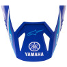 Kšilt pro přilby S-M3 YAMAHA kolekce, ALPINESTARS (modrá/bílá)