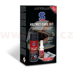 S100 sada péče o přilbu (čistič interiéru, čistič plexi, utěrka) - Helmet Care Kit