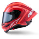 Přilba SUPERTECH R10 ARIUS, ALPINESTARS (červená fluo/červená/karbon/bílá) 2026