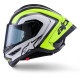 Přilba SUPERTECH R10 ARIUS, ALPINESTARS (karbon/žlutá fluo/bílá) 2026