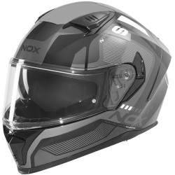 Přilba N402 MENTOR, NOX (černá, bílá) 2026