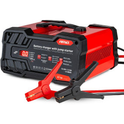 Nabíječka s funkcí okamžitého startu 12/24 V 8-180 Ah, 12 A