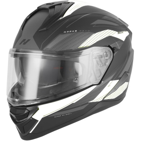 Přilba N304-S REVO, NOX (černá matná, bílá) 2026