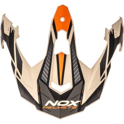 Kšilt pro přilby N312 TRACK, NOX (písková matná,oranžová)