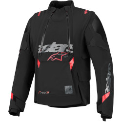 Bunda HALO PRO DRYSTAR XF, ALPINESTARS (černé/tmavě šedé/červené) 2026