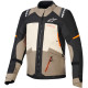 Bunda ANDES V4 DRYSTAR, ALPINESTARS (krémová/světle hnědá/černá/oranžová fluo) 2026