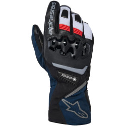 Rukavice WT-8 GORE-TEX® INSULATED, ALPINESTARS (černé/tmavě modré/červené) 2026