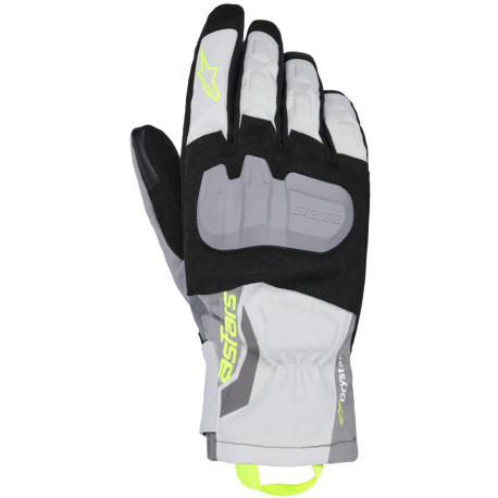Rukavice XT-3 DRYSTAR INSULATED, ALPINESTARS (černé/tmavě šedé/světle šedé/žluté) 2026