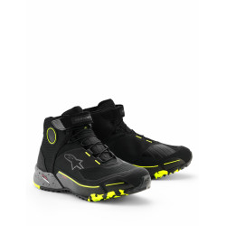 Boty CR-X DRYSTAR, ALPINESTARS (černá/tmavě šedá/žlutá fluo) 2026