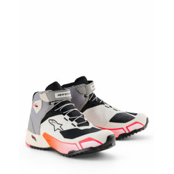 Boty STELLA CR-X DRYSTAR, ALPINESTARS, dámské (bílá/světle šedá/černá/růžová fluo) 2026