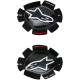 Slidery GP TECH, ALPINESTARS (černé/bílé) 2026