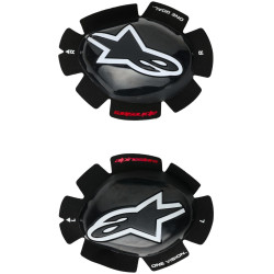 Slidery GP TECH, ALPINESTARS (černé/bílé) 2026