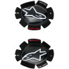 Slidery GP TECH, ALPINESTARS (černé/bílé) 2026