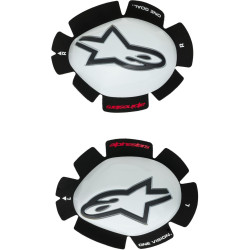 Slidery GP TECH, ALPINESTARS (bílé/černé) 2026