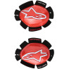 Slidery GP TECH, ALPINESTARS (červené/bílé) 2026