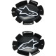 Slidery GP PLUS, ALPINESTARS (černé/bílé) 2026