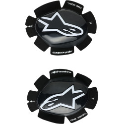 Slidery GP PLUS, ALPINESTARS (černé/bílé) 2026
