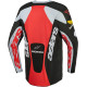 Dres RACER VEIL HONDA kolekce, ALPINESTARS (černá/šedá/červená/žlutá) 2026