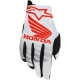 Rukavice RADAR HONDA kolekce, ALPINESTARS (bílá/černá/červená) 2026