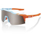Sluneční brýle SPEEDCRAFT SL Soft Tact Two Tone, 100% (HIPER stříbrné sklo)