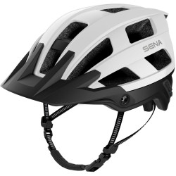 Cyklo přilba s headsetem M1 EVO, SENA (matná bílá)