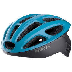 Cyklo přilba s headsetem R1, SENA (modrá)