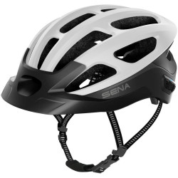 Cyklo přilba s headsetem R1 EVO, SENA (matná bílá)
