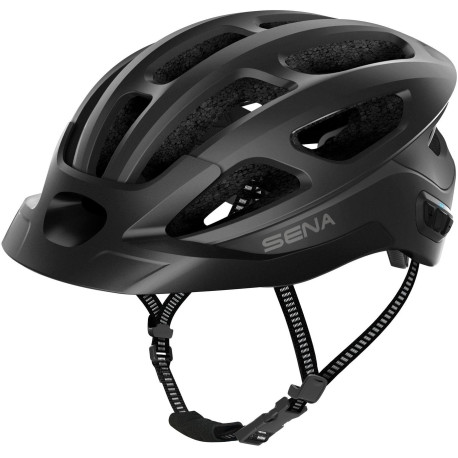 Cyklo přilba s headsetem R1 EVO, SENA (matná černá)