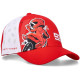 Kšiltovka Marc Marquez, dětská (červená,bílá)