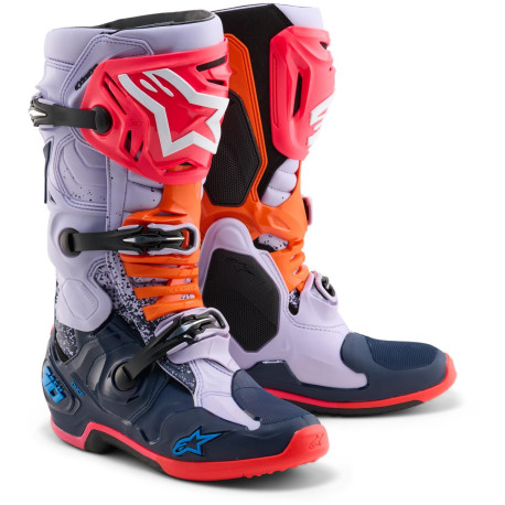 Boty TECH 10 limitovaná edice RECORDS, ALPINESTARS (černá/multicolor) 2026