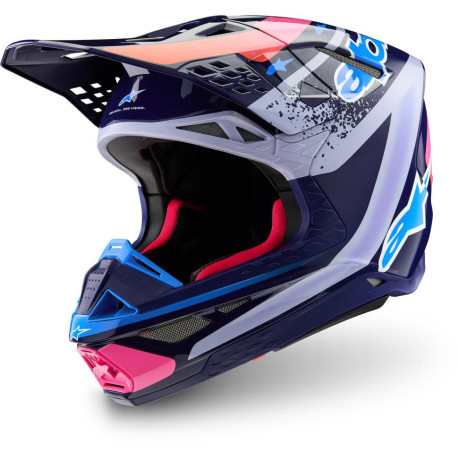 Přilba SUPERTECH S-M10 limitovaná edice RECORDS, ALPINESTARS (šedá/multicolor) 2026