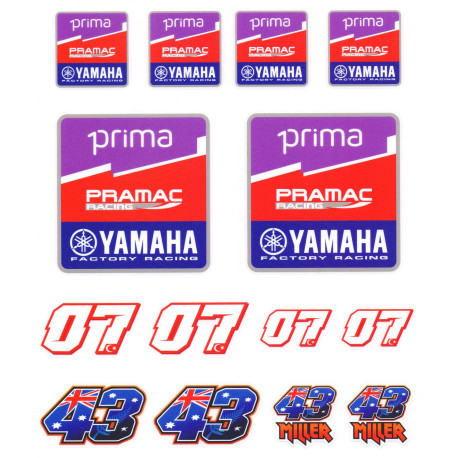 Samolepky YAMAHA PRAMAC