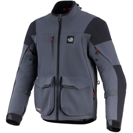Bunda MAXDURA DRYSTAR XF, ALPINESTARS (tmavě šedá/černá) 2026
