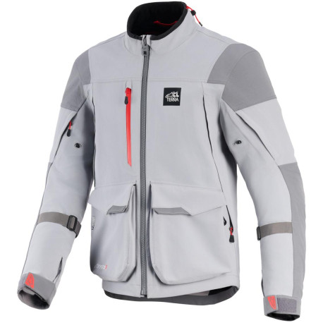 Bunda MAXDURA DRYSTAR XF, ALPINESTARS (světle šedá/tmavě šedá) 2026