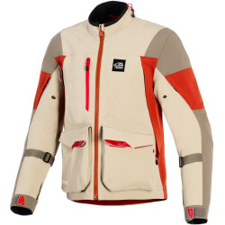 Bunda MAXDURA DRYSTAR XF, ALPINESTARS (hnědá/oranžová) 2026