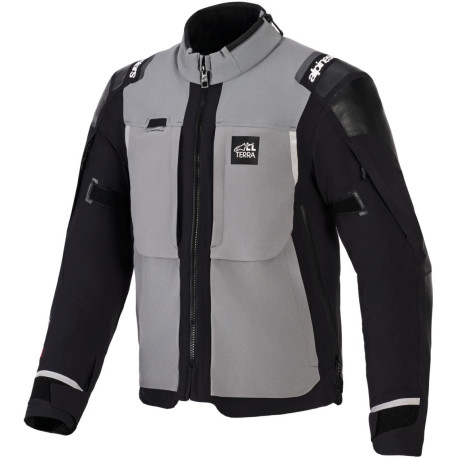 Bunda ANDES PRO DRYSTAR XF, ALPINESTARS (tmavě šedá/černá) 2026