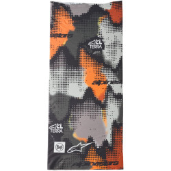 Nákrčník BUFF NAZCA, ALPINESTARS (camo/šedá/oranžová fluo) 2026