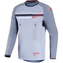 Dres MAXDURA DUAL, ALPINESTARS (světle šedá/tmavě šedá/oranžová) 2026