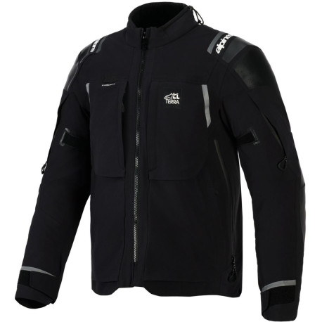 Bunda ANDES PRO DRYSTAR XF, ALPINESTARS (černá/tmavě šedá) 2026