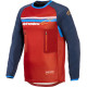 Dres MAXDURA DUAL, ALPINESTARS (oranžová/tmavě modrá) 2026