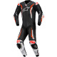 Jednodílná kombinéza GP TECH V5, ALPINESTARS (černá/bílá/červená fluo) 2026