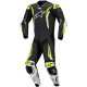 Jednodílná kombinéza GP TECH V5, ALPINESTARS (černá/bílá/žlutá fluo) 2026