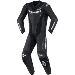 Jednodílná kombinéza GP FORCE V2, ALPINESTARS (černá/bílá) 2026