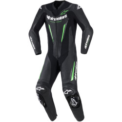 Jednodílná kombinéza GP FORCE V2, ALPINESTARS (černá/zelená) 2026