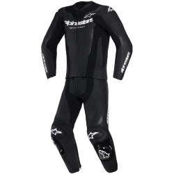 Dvoudílná kombinéza GP FORCE V2, ALPINESTARS (černá/bílá) 2026